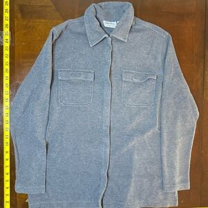 Preview International grey cotton button up shirt